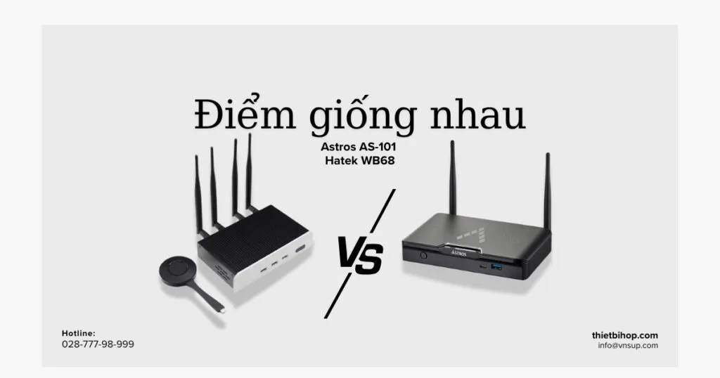 Astros AS-101 vs Hatek WB68 có điểm gì giống nhau