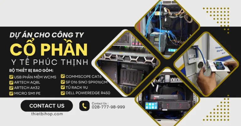 dự án cho công ty cổ phần y tế phúc thịnh