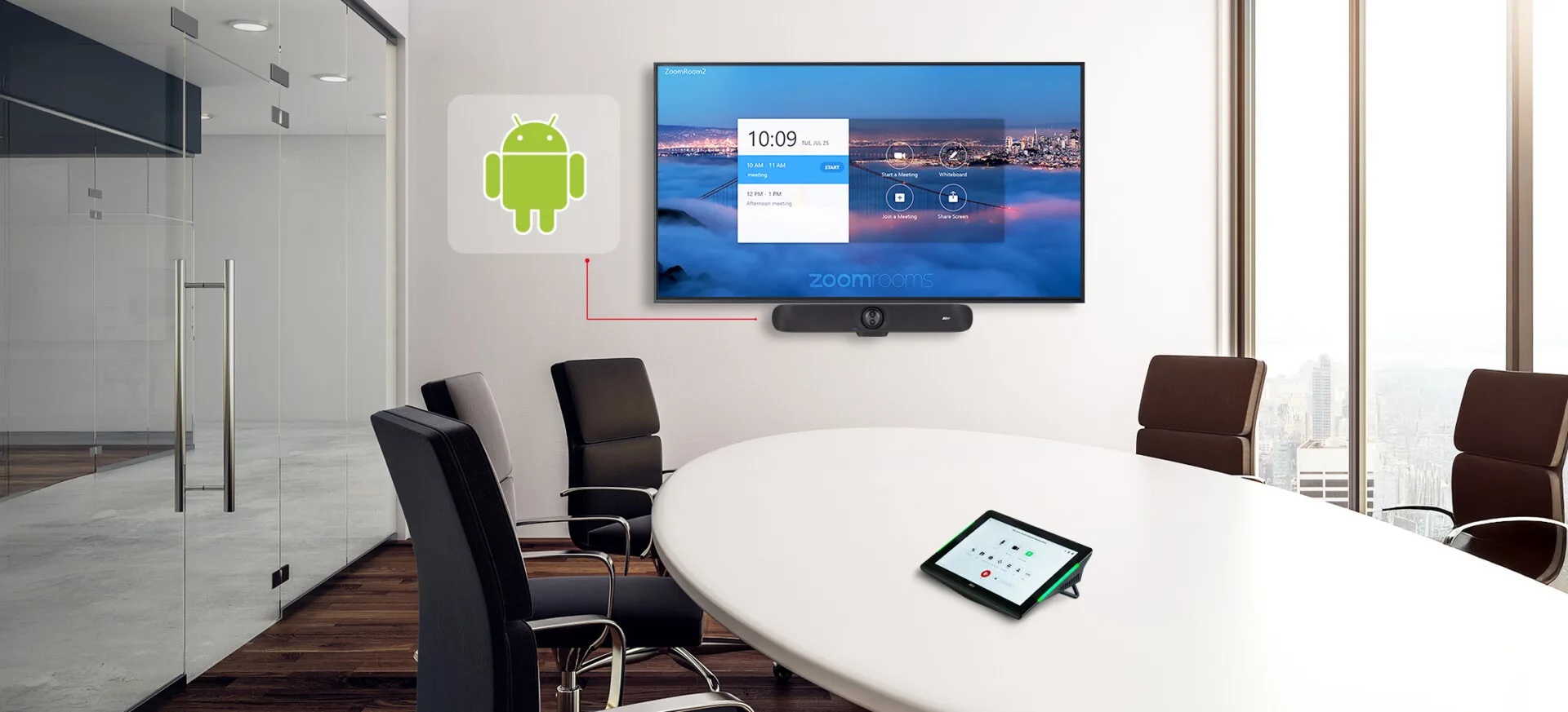 AVer VB370A CP10 G2 được hỗ trợ bởi android tích hợp liền mạch