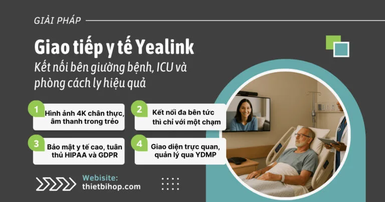 giải pháp giao tiếp y tế yealink mới nhất
