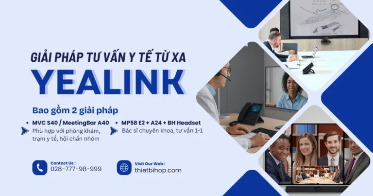 giải pháp tư vấn y tế từ xa yealink