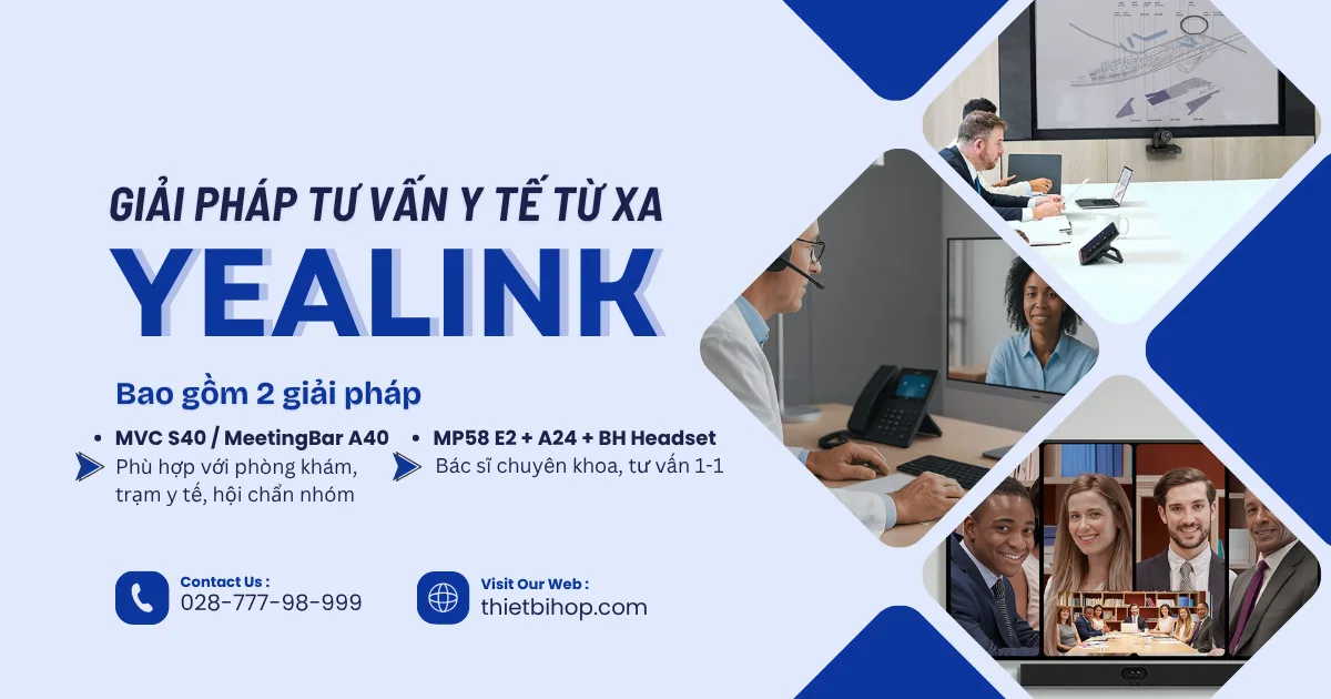 giải pháp tư vấn y tế từ xa yealink