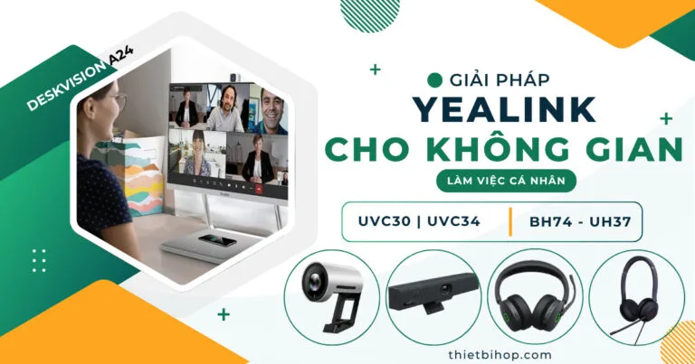 các giải pháp yealink cho không gian cá nhân chuyên nghiệp