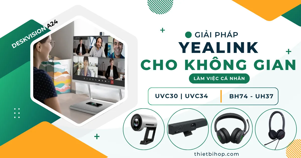 các giải pháp yealink cho không gian cá nhân chuyên nghiệp