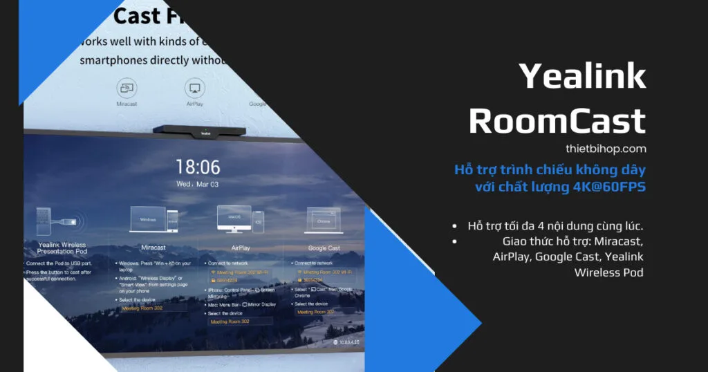 Tổng quan về yealink roomcast