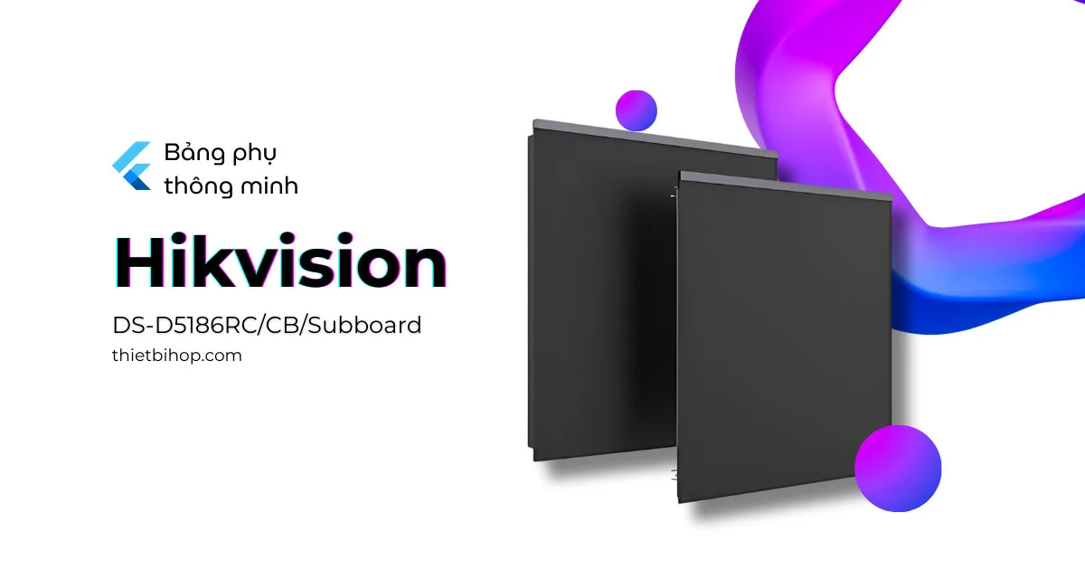 Bảng phụ thông minh Hikvision DS-D5186RC/CB/Subboard