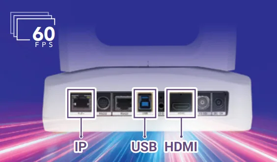 AVer PTZ231 kết nối đơn giản