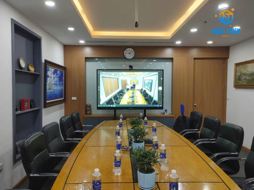 ngọc thiên triển khai dự án lắp đặt thiết bị hội nghị logitech group cho Công ty Cổ phần Khoáng sản Đan Ka
