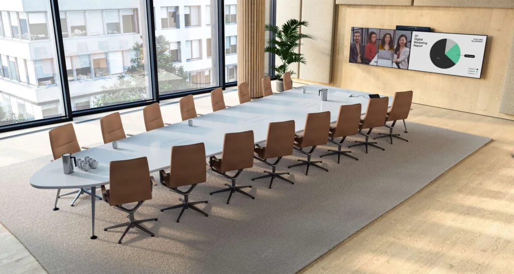 Thiết bị họp trực tuyến cho phòng họp lớn từ 12 – 25 người