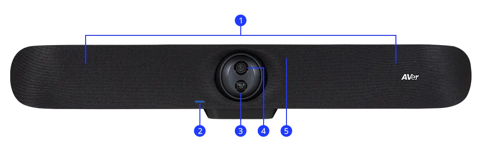 mặt trước AVer VB370A