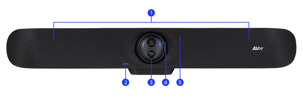 mặt trước AVer VB370A
