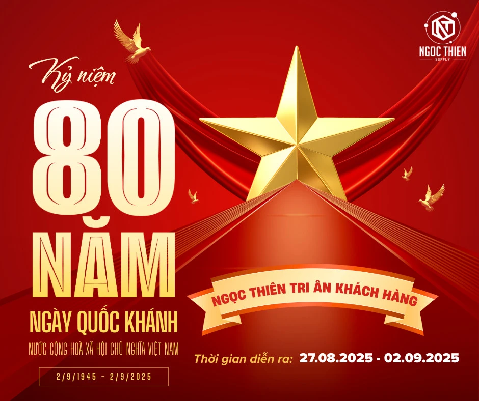 Kỷ niệm 80 năm Quốc Khánh 2/9 – Ngọc Thiên tri ân khách hàng
