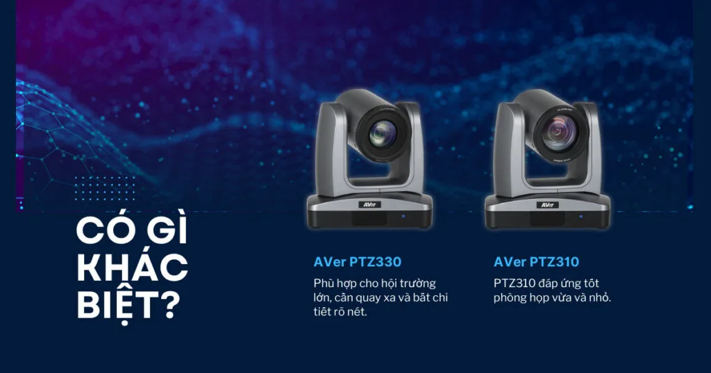 PTZ330 vs PTZ310 khác biệt về gì?