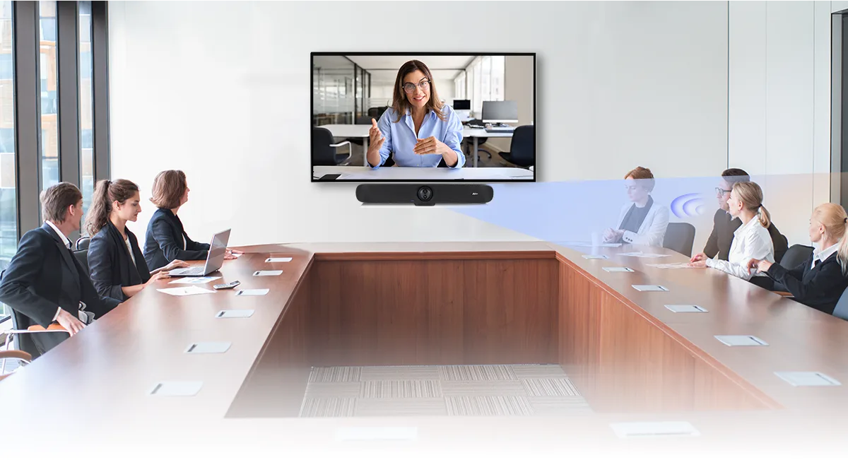 AVer VB370A tập trung vào giọng nói ai