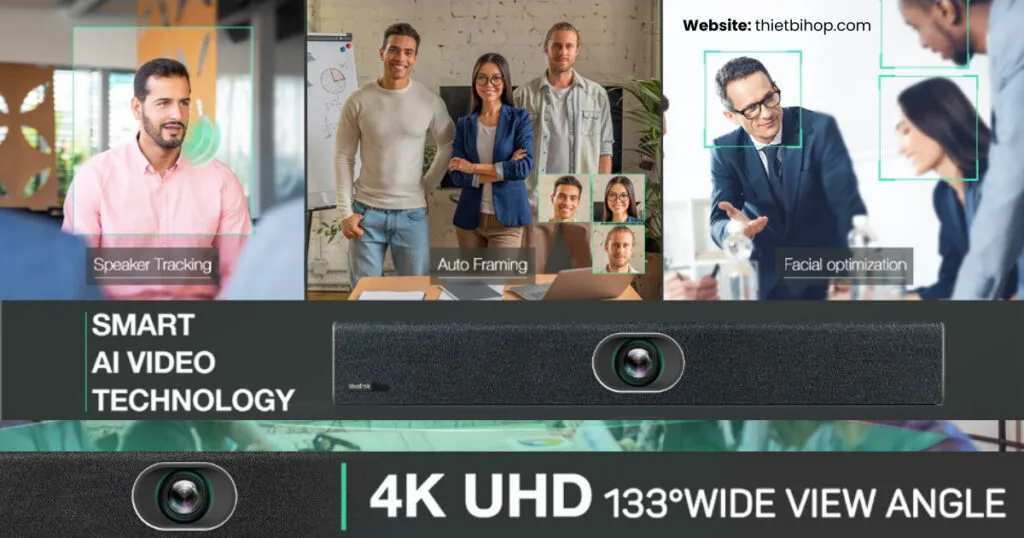 Thanh camera hội nghị  Yealink MeetingBar A40