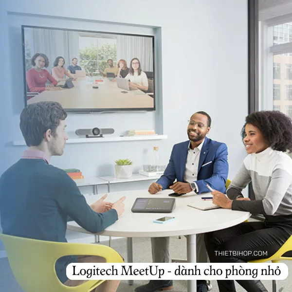 logitech meetup dành cho phòng họp trực tuyến nhỏ