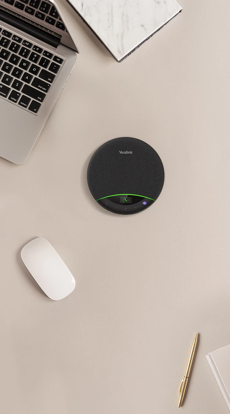 yealink sp96 sở hữu màn hình LCD trực quan điều khiển dễ dàng