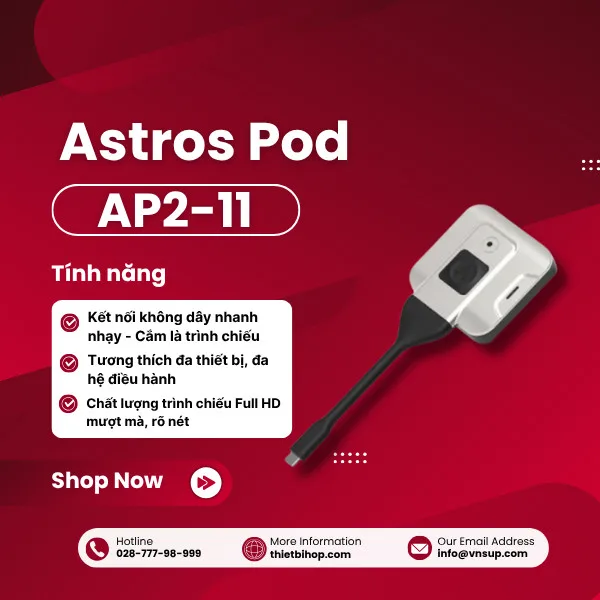 astros pod ap2-11 có tính năng gì