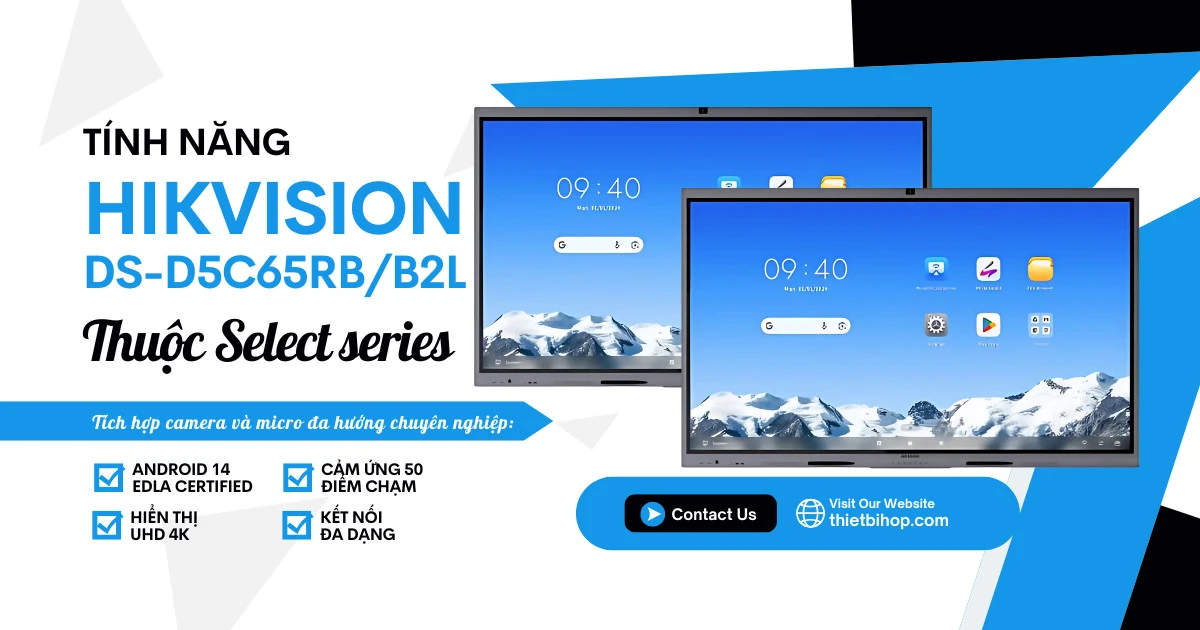 Hikvision DS-D5C65RB/B2L có tính năng gì?