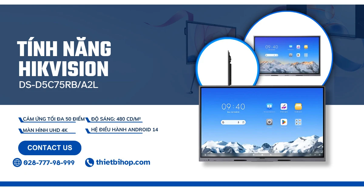 tính năng Hikvision DS-D5C75RB/A2L