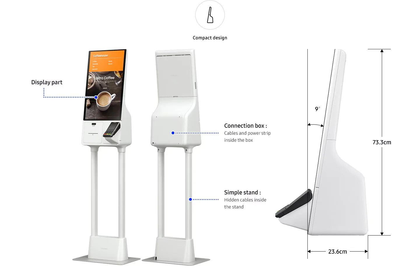 tính năng tinh gọn và hiện đại