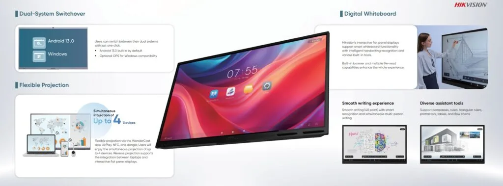 Hikvision Value Series trải nghiệm tương tác mượt mà và chính xác