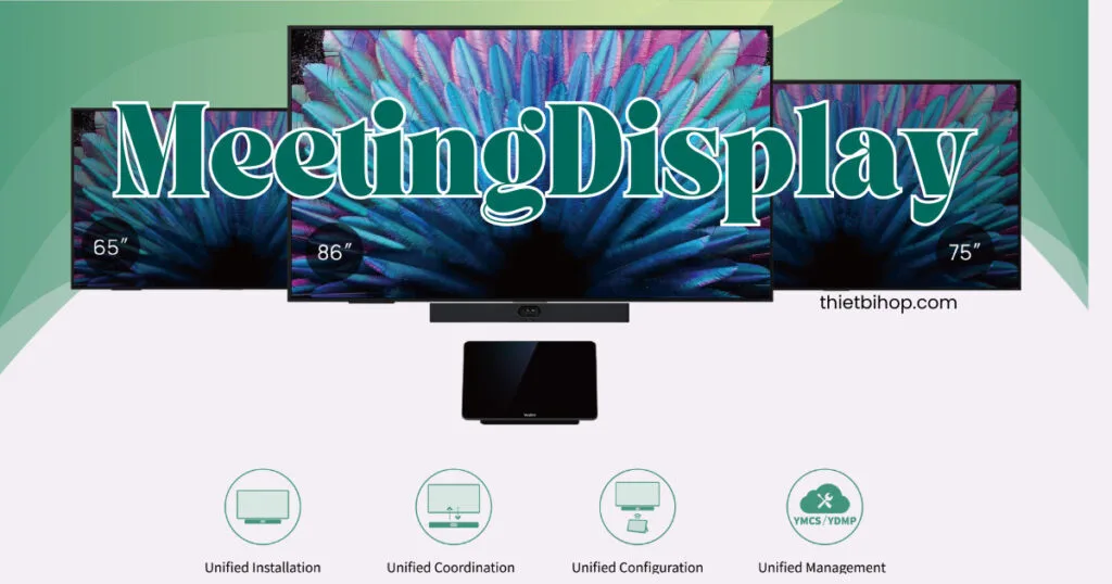 Tổng quan về Yealink MeetingDisplay
