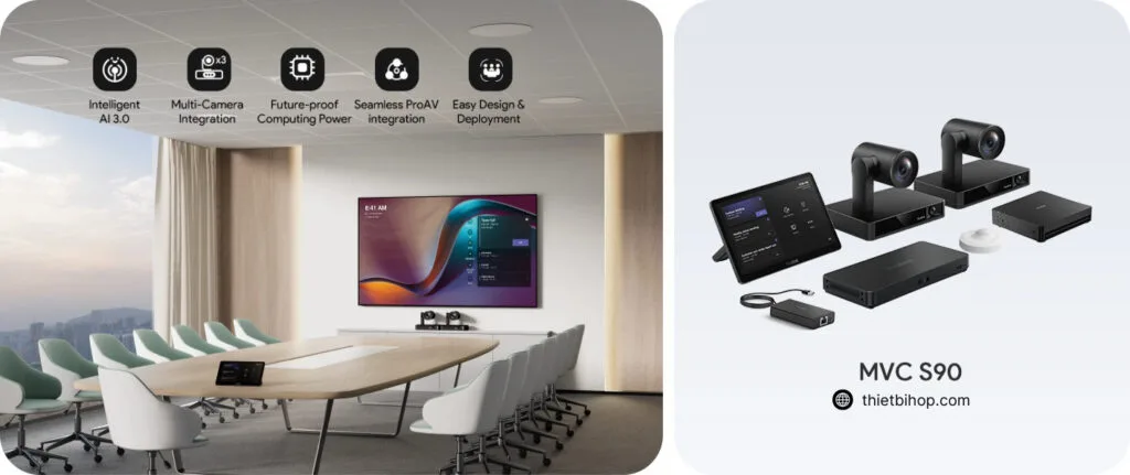 Giải pháp Yealink cho phòng đào tạo từ s90