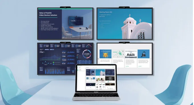 thiết bị trình chiếu không dây yealink roomcast e2 tính năng chính