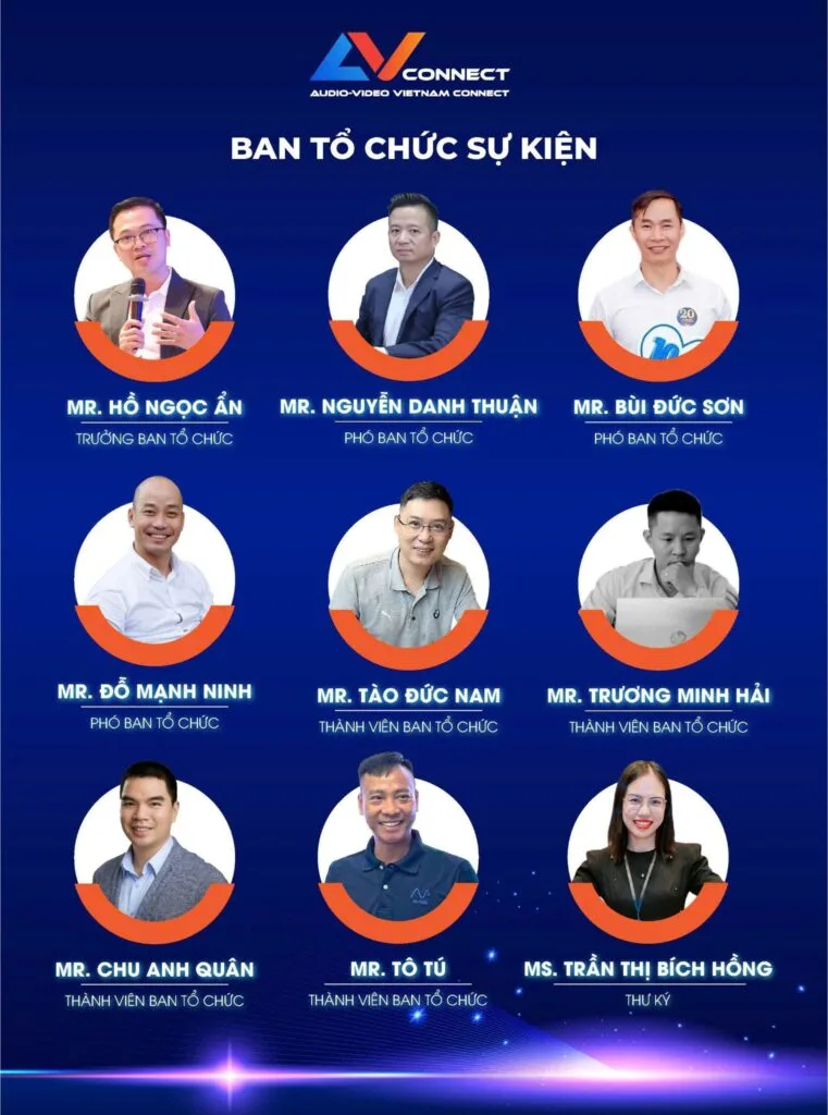 ban tổ chức của chương trình av connect lần 4
