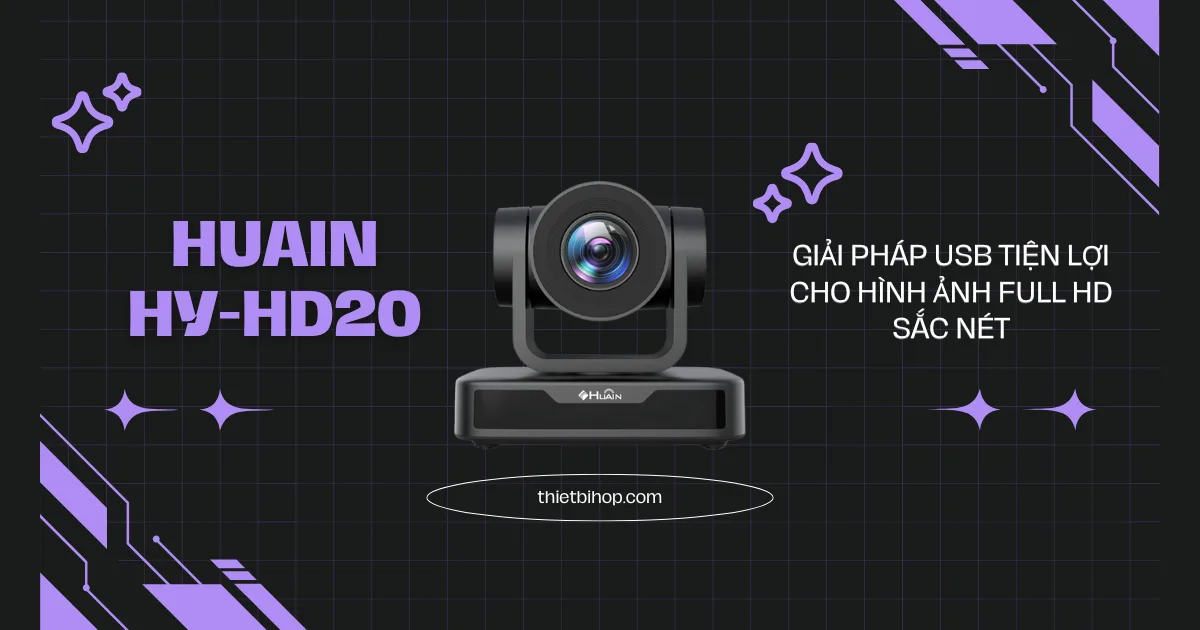 Huain HY-HD20 là Giải pháp USB tiện lợi cho hình ảnh Full HD sắc nét