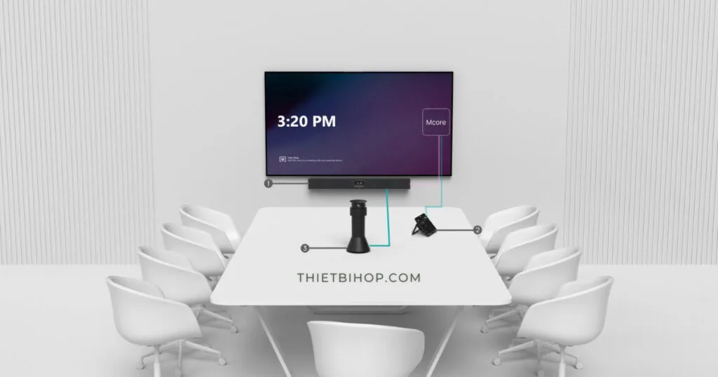 hướng dẫn Cách Yealink MTower hoạt động trong phòng họp