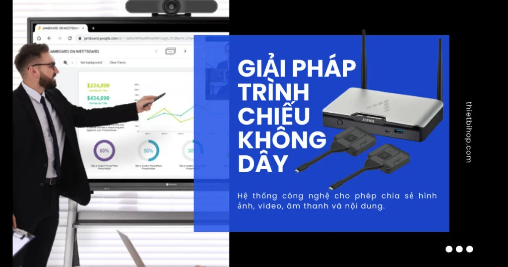 Giải pháp trình chiếu không dây là gì?