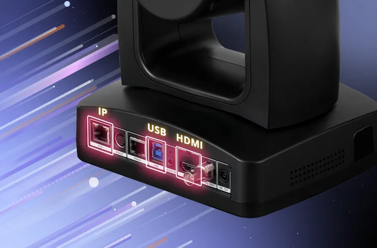 Tận dụng khả năng phát trực tuyến 4K 60 fps của AVer TR315N thông qua các cổng xuất HDMI, USB và IP