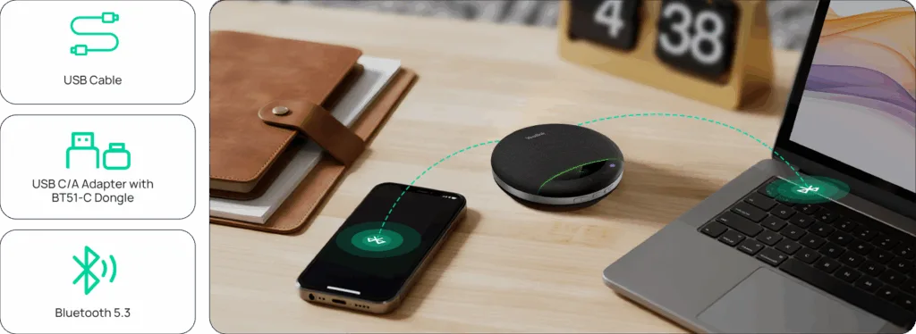 sp96 sở hữu kết nối linh hoạt và hỗ trợ mở rộng không dây