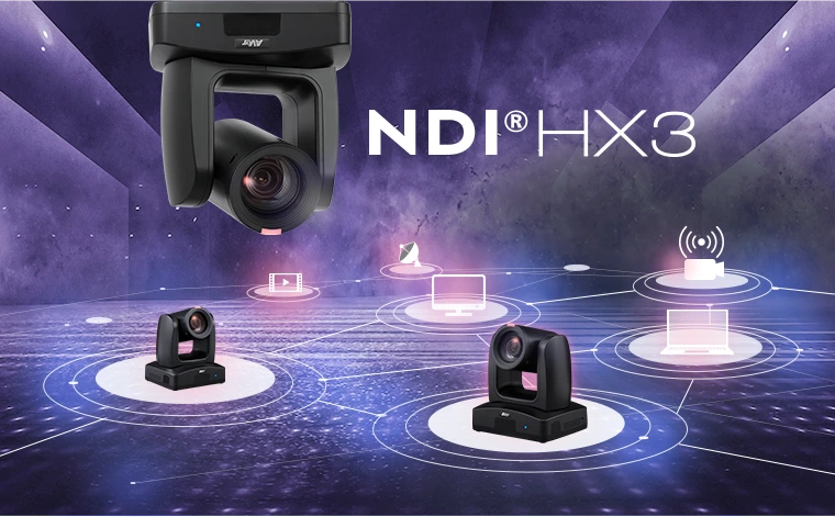 NDI ® HX3 nâng cấp phát trực tuyến