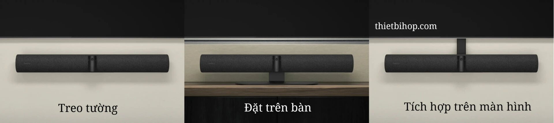 Jabra PanaCast 50 Room System 2 IP Triển khai linh hoạt với 3 tùy chọn