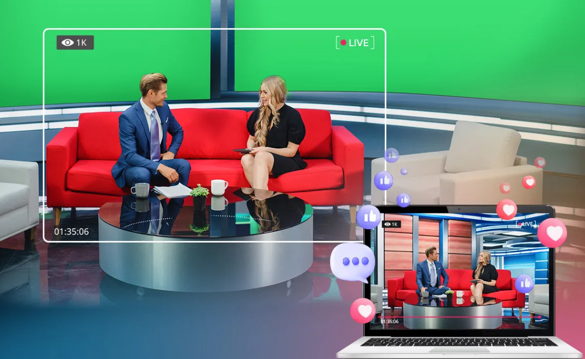 AVer TR615 có thể phát trực tuyến đa nền tảng đồng thời cho sản xuất kết hợp