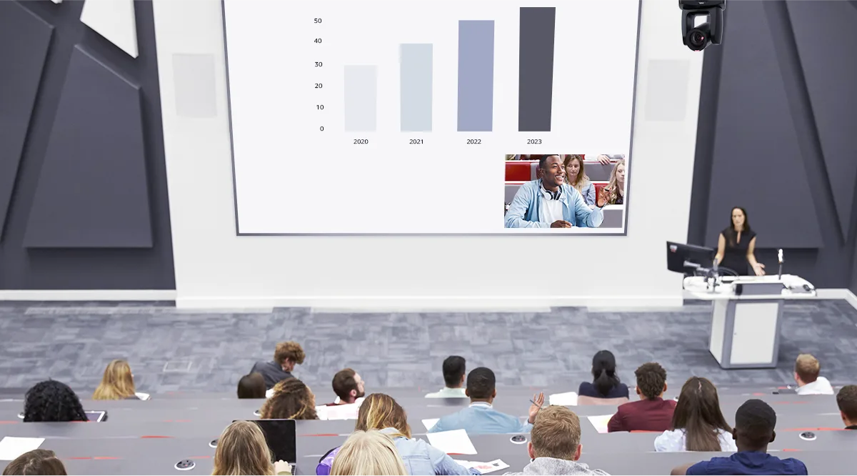 PTZ Link giúp Camera theo dõi giọng nói