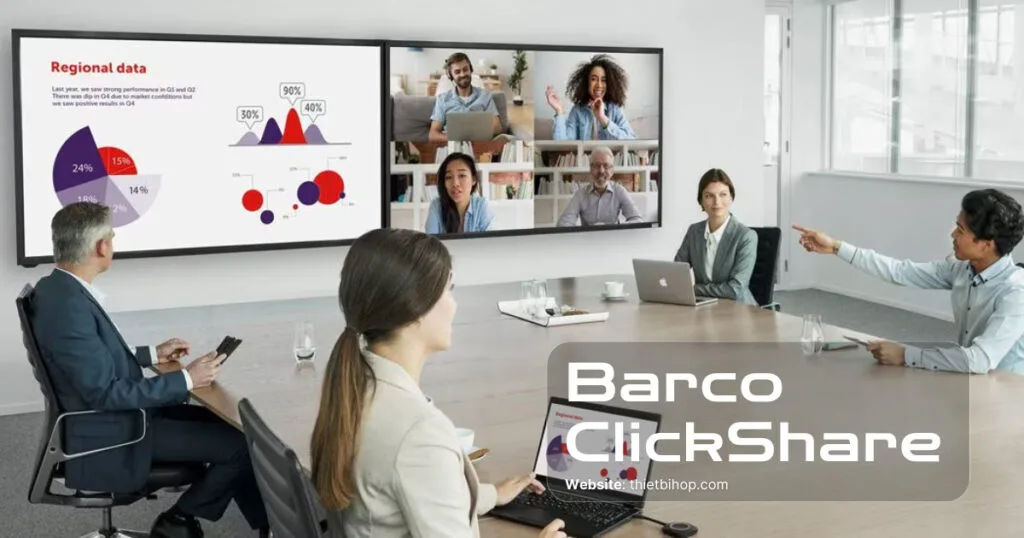 thương hiệu cung cấp hàng đầu BYOM có Barco ClickShare