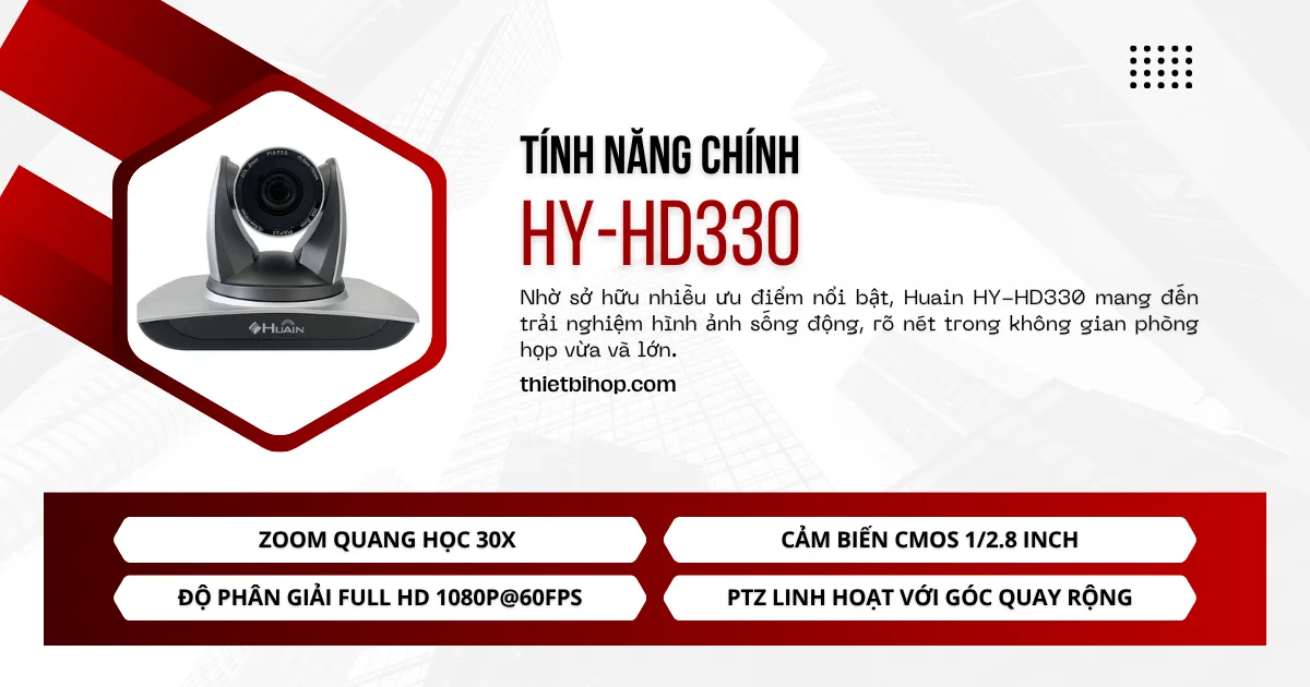 tính năng chính Huain HY-HD330