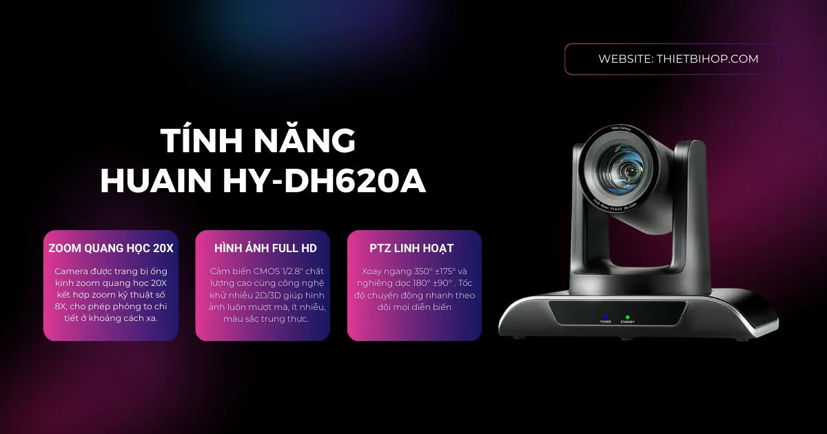 Huain HY-DH620A với nhiều tính năng nổi bật