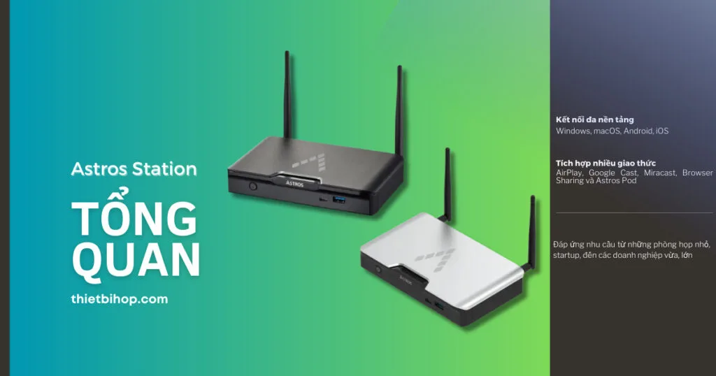 Tổng quan về thiết bị trình chiếu Astros Station