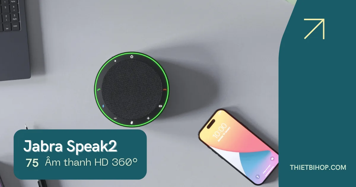 tổng quan về loa hội nghị Jabra Speak2 75