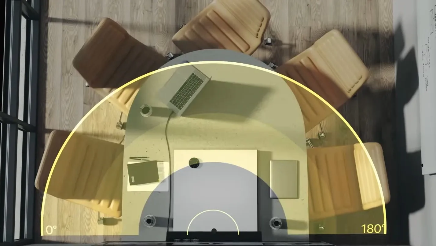 Jabra PanaCast 50Room System 2 USB trang bị trường nhìn hoàn hảo 180° trong chế độ Panoramic-4K