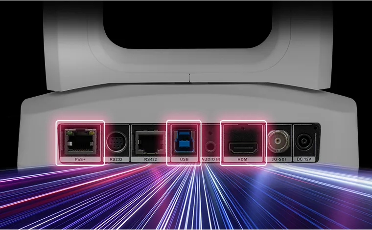 AVer PTZ330UV2 truyền phát HDMI/USB/IP + 4K 60 khung hình/giây