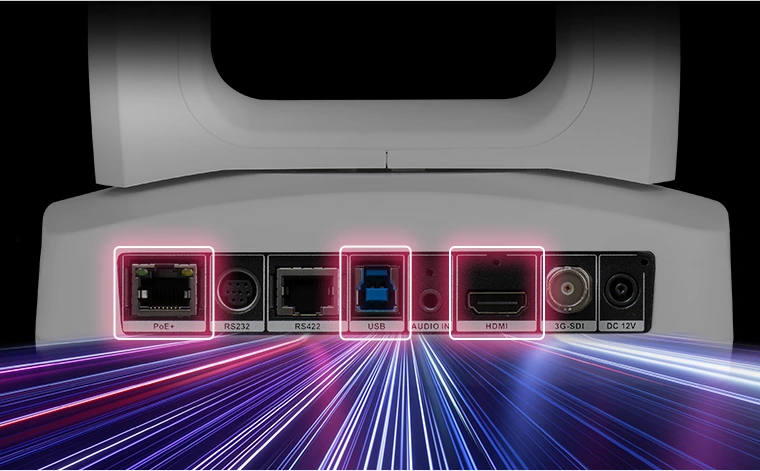 AVer PTZ330UV2 truyền phát HDMI/USB/IP + 4K 60 khung hình/giây