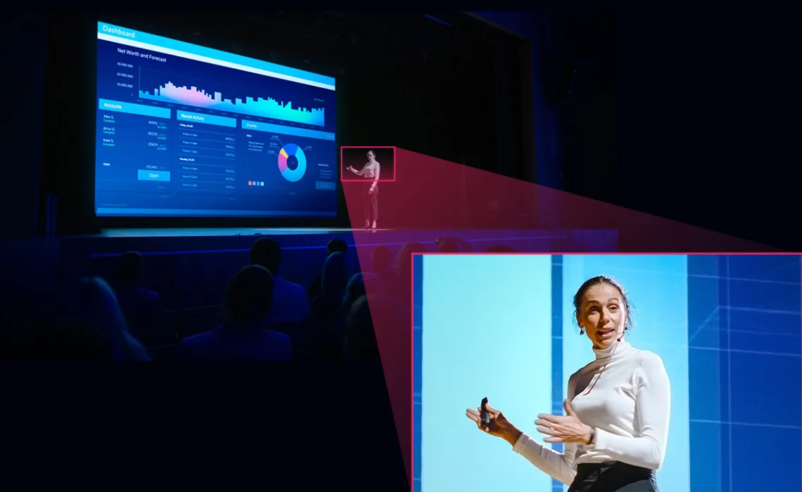 Aver TR615 sở hữu Zoom quang 19X + Zoom số 12X