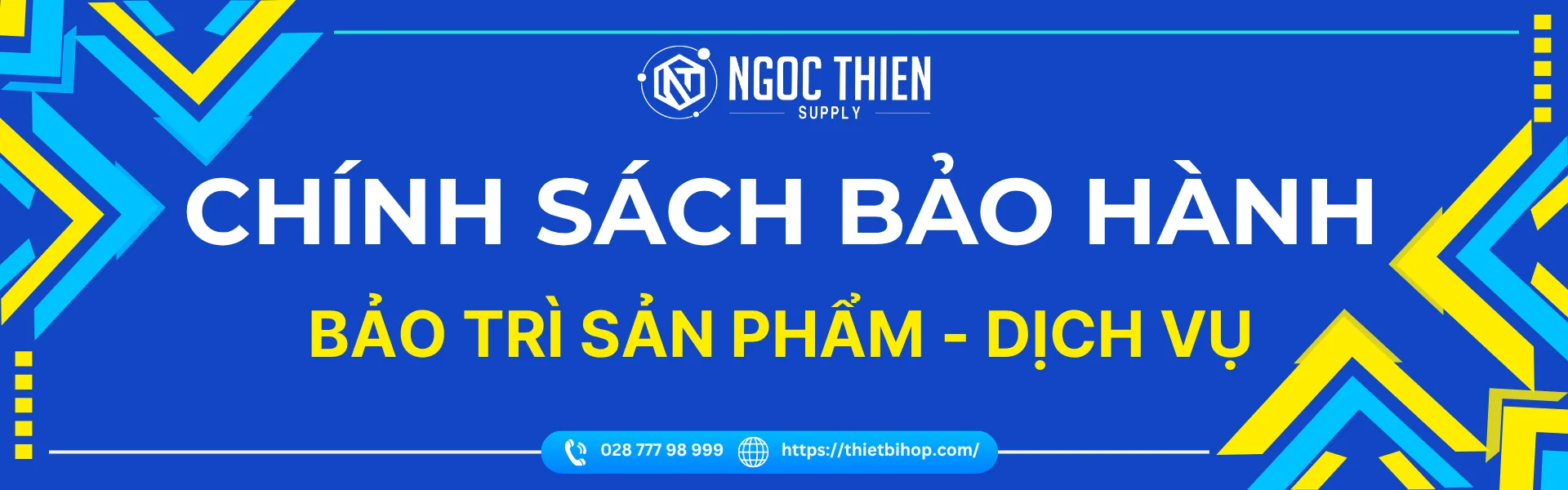 Chính sách bảo hành bảo trì sản phẩm - dịch vụ