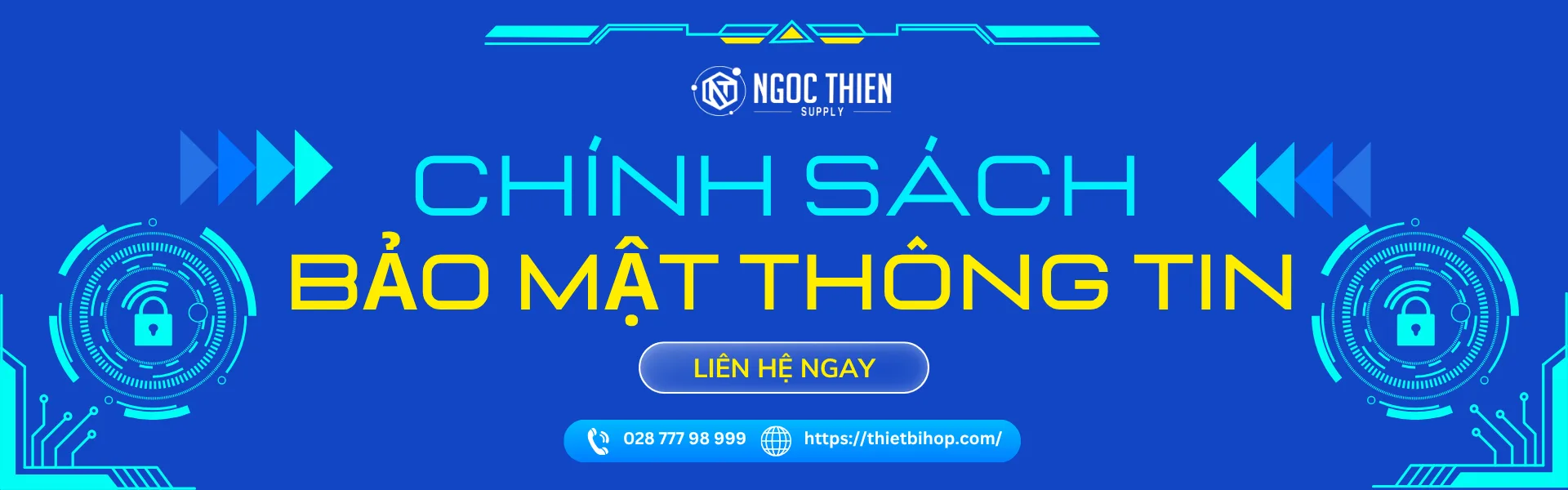 Chính sách bảo mật tại Ngoc Thien Supply